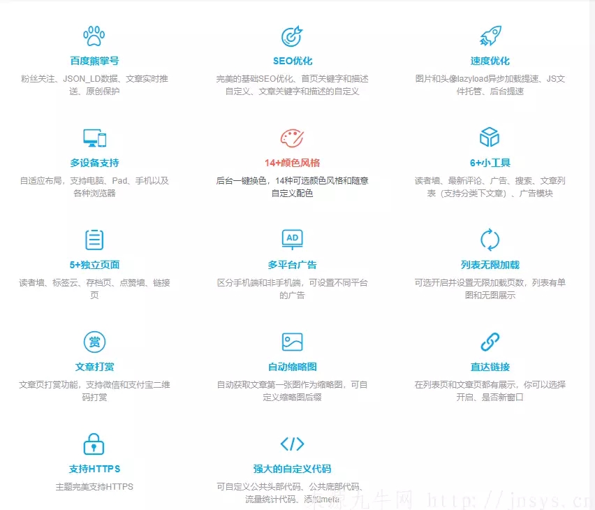  XIU主题 v6.0：清新扁平风格，多设备支持，优化提速的WordPress主题 第2张